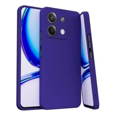 Imagem de Capa Capinha Case Compatível com Motorola G75 Aveludada Premium (ROXO)