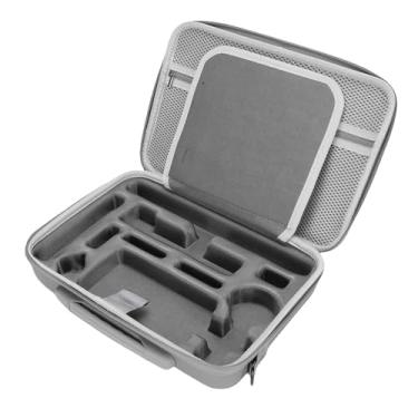 Imagem de Sanpyl Capa protetora rígida para câmera X5, grande capacidade para bastão de selfie de 114 cm, alça giratória, bateria, hub de carregamento.., Bolsas de couro PU para câmera