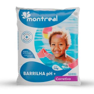 Imagem de Barrilha montreal 2kg para limpeza e manutenção de piscina