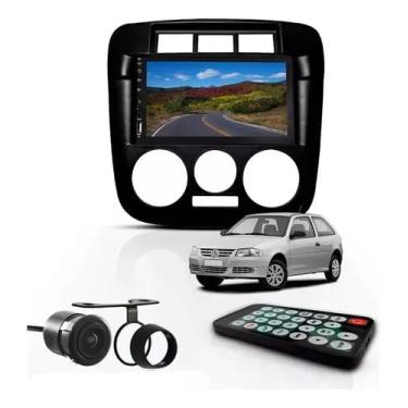 Imagem de Kit Central Som Multimidia Universal Mp5 2 Din Usb Gol G4