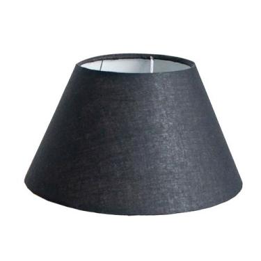 Imagem de Cupula de Abajur 12x22x15cm Cônica de tecido algodão soquete Nacional 