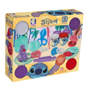 Imagem de Kit Massinha Confeitaria Stitch - Cotiplás