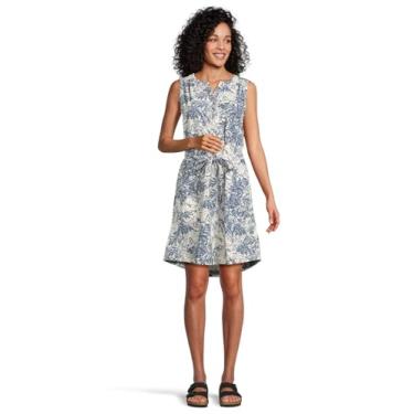 Imagem de Royal Robbins Vestido regata feminino impecável, Samambaia azul escuro, GG