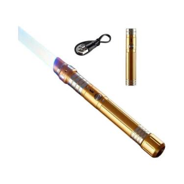 Imagem de Sabre De Luz De Metal De 15 Cores 2 Em 1 Espada Laser Recarregável REi