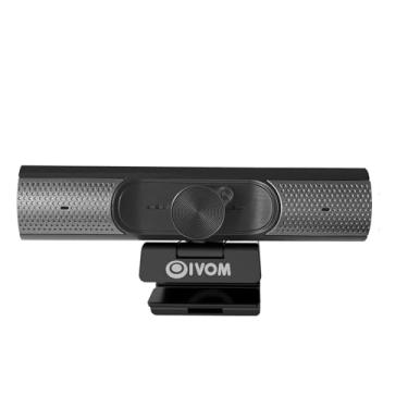 Imagem de Oivom Webcam Com Alto-Falante E Microfone, Usb 1080P Para Computador Desktop Laptop, Câmera Plug-Play, Capa De Privacidade 3 Em 1 Pc, Grande Angular (Microfone 1080P)