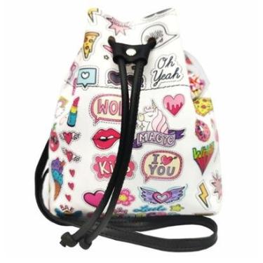 Imagem de Bolsa Infantil Stickers, Magicc Feminina-Feminino