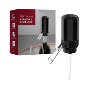 Imagem de Aerador E Dispensador Automático De Vinho Elétrico Com Decantador De V