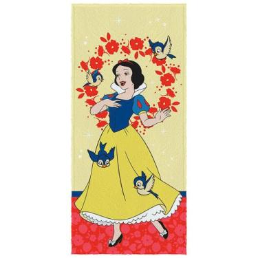 Imagem de Toalha de Banho Infantil Lepper Felpuda Branca de Neve 60cm x 1.20m, A