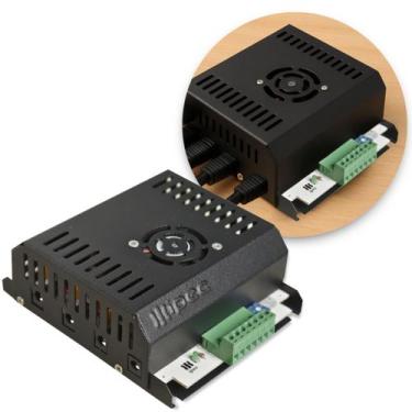 Imagem de Fonte Chaveada Multisaidas Cftv 12vdc 5a Corrente Real Ipec