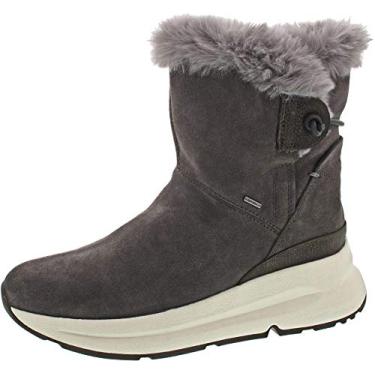 Imagem de Geox Ankle Boots Femininas, Castanho bege C6004, 10.5