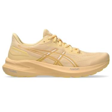 Imagem de ASICS Tênis de corrida masculino GT-1000 13, Laranja claro/amarelo desbotado, 46