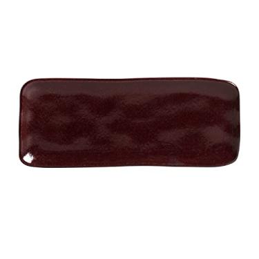 Imagem de Porto Brasil Conjunto com 4 Travessas Retangular Pequena Orgânico Volcano 22X9,5cm