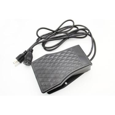 Imagem de TMAX Interruptor De Pedal Tmax, Controlador Operado, Alimentação, Controle Máquina Para Marcenaria Com Cabo 1,5 Metro Em Ambas As Extremidades