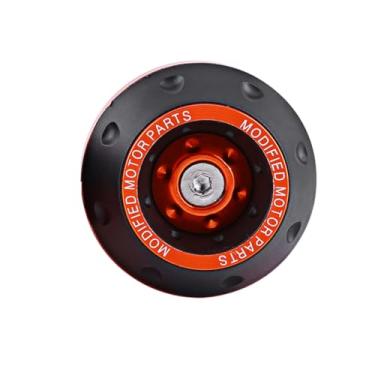 Imagem de Deslizadores de quadro de roda de garfo dianteiro, protetor de colisão de motocicleta proteção contra queda de motocicleta Scooter elétrico Acessórios para ciclomotores de corrida de veículos(Orange)