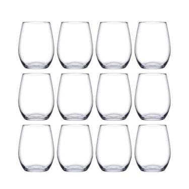 Imagem de Copo Vidro Redondo Transparente Duravel 440ml Amber - 12 Un - PASABAHÇ