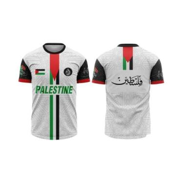 Imagem de Camiseta Esportiva De Verão Masculina E Feminina Com Estampa De Bandei