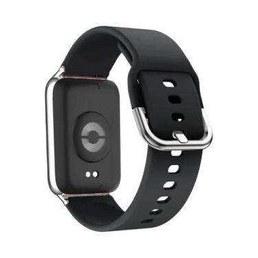 Imagem de Pulseira De Silicone Unissex Para Xiaomi Mi Band 9/8 pro Redmi Watch 4