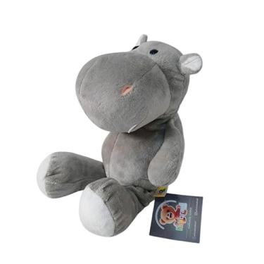 Imagem de Hipopotamo de Pelúcia 25cm Decoracao Safari Quarto Infantil Macio Fofo Presentes 25cm - HAS BRASIL