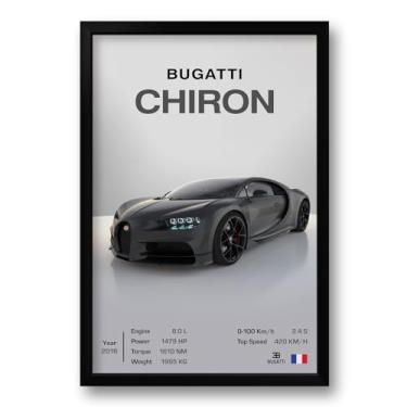 Imagem de Quadro Bugatti Chiron - 40x60cm