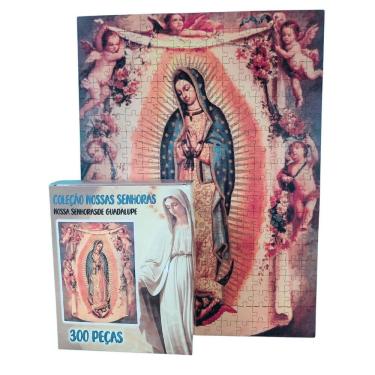 Imagem de Quebra-Cabeça Nossa Senhora De Guadalupe De 300 Peças Em Mdf