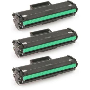 Imagem de Kit 3x Toner MLT-D111S Substituição Para M2070 M2070w M2070fw M2022 M2