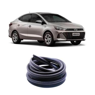 Imagem de Borracha porta lateral hyundai hb20s qualidade original top - CenterFl
