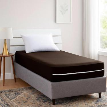 Imagem de Capa Para Colchão Malha Gel Solteiro Com Zíper Luxuosa - BOB SHOP BORD