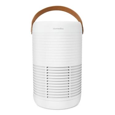 Imagem de Homedics Purificador de ar 3-1 para casa, escritório e quartos. 975 pés quadrados de cobertura/hora. Filtração HEPA verdadeira, filtro de carvão ativado, pré-filtro, reduz bactérias, vírus, mofo