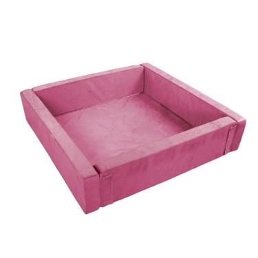 Imagem de Piscina Quadrada  em Suede 1m20 x 30cm escolha a cor