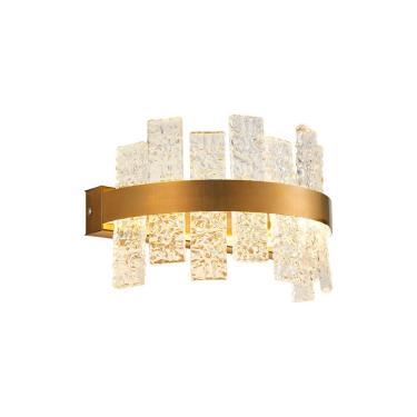 Imagem de Arandela Nordecor Lowy 12w Led Bivolt Dourado Brilho 2765