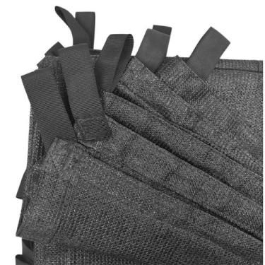 Imagem de Rolo de Tela de Sombreamento 80% Preto Reforçado Sombrite 15x3metros G