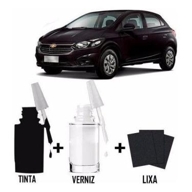 Imagem de Tinta Retoque Tira Risco Gm Preto Ouro Negro - MGN, PRETO OURO NEGRO, 