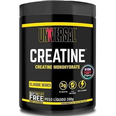 Imagem de Creatina Monoidratada Universal Nutrition 100% Pura Importada 200g