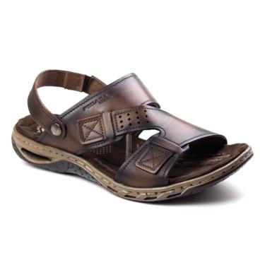 Imagem de Sandália Pegada Anilina Pinhão 131662 Masculina