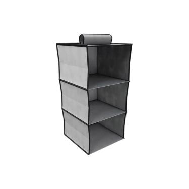 Imagem de Organizador Multiuso 3 Divisórias Suspenso Para Guarda Roupa