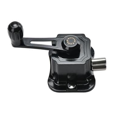 Imagem de DimyFew Substituição de manivela para escorredor de roupas, peças de reposição de metal para, cabide de elevação de roupas fácil de instalar, manivela, Preto