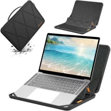 Imagem de Smatree MS86T Capa protetora rígida de EVA com suporte compatível com Acer Aspire Vero 16 AV16 de 16 polegadas, para Swift X 16/16 AI/Go 16, para Acer ConceptD 3 Ezel/ConceptD 3 Ezel Pro de 15,6