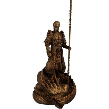 Imagem de Estátua Rei Macaco Sun Wukong - Jornada ao Oeste - Versão 2 (Cor Cobre Antigo)