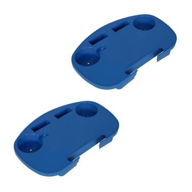 Imagem de Mesa Portátil Azul Cadeira De Praia Porta Copo Celular Mor