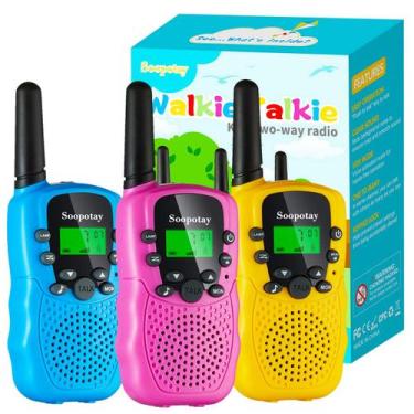 Imagem de Walkie Talkies Soopotay para crianças, pacote com 3, presentes de Pásc