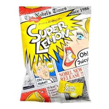 Imagem de Balas Super Lemon Japonesa Nobel - 20 balas - 84g
