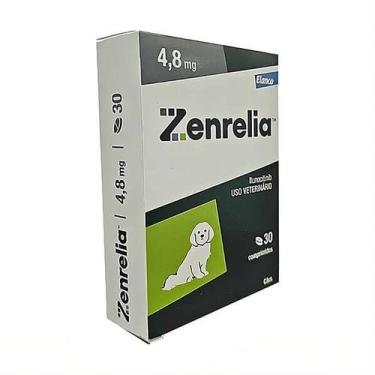 Imagem de Zenrelia Dermatológico para Coceiras em Cães 4,8mg Elanco 30 Comprimid