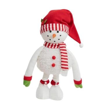 Imagem de Lilihuimaoyi Boneco de Neve Telescópico, Enfeite de Natal, Decoração Inovadora, Boneco de Pé para Sala de Estar, Shopping, Telescópico33 a 54cm