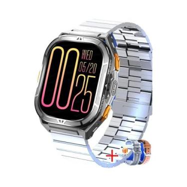 Imagem de Smartwatch Resistente À Água 5ATM IP69K Com GPS De Dupla Banda, Bússol