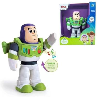 Imagem de Boneco Meu Amigo Buzz Lightyear Toy Story - Fala Frases - Elka
