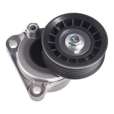 Imagem de TUCAREST 38452 (para 2.0L/2.3L/2.5L-No híbrido) Conjunto de polia do tensor da correia de acionamento apto para Ford Escape Fusion 05-12 05-11 Mazda Tribute Mercury Mariner Milan [# 6E5Z6A228A 38408]