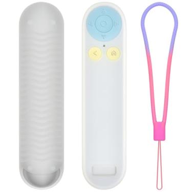 Imagem de Silicon Cover for Nex Playground Game System Remote, Anti-Slip Shockproof Sleeve with 4 Pillars for Secure Placement, Dust & Water Resistant Protective Case with Lanyard-Clear