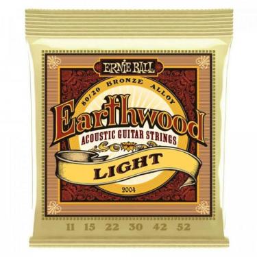 Imagem de Encordoamento Para Violão Aço .011 Leve Earthwood 2004 Ernie Ball