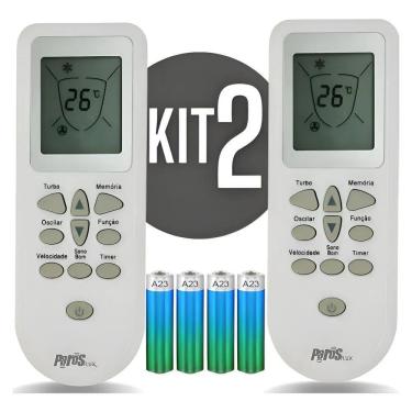 Imagem de Kit 2 Controle Remoto Para Ar Condicionado Consul Split Bem