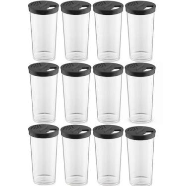 Imagem de Kit 12 Farinheiros Porta Temperos Farofa UZ 500ml Condimentos Restaura